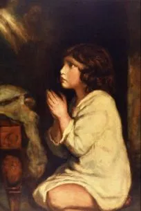 Joshua Reynolds: The Infant Samuel, 1776, Tate, London.