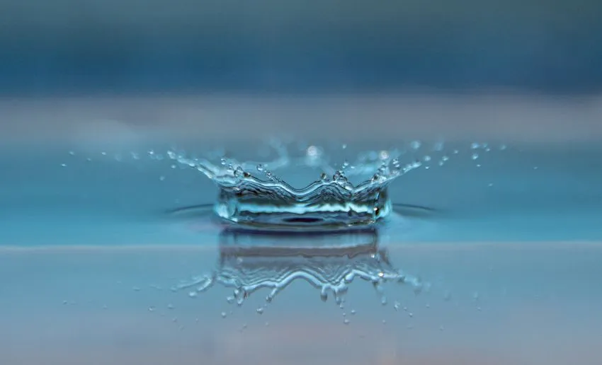 water macro reflection splash 45229